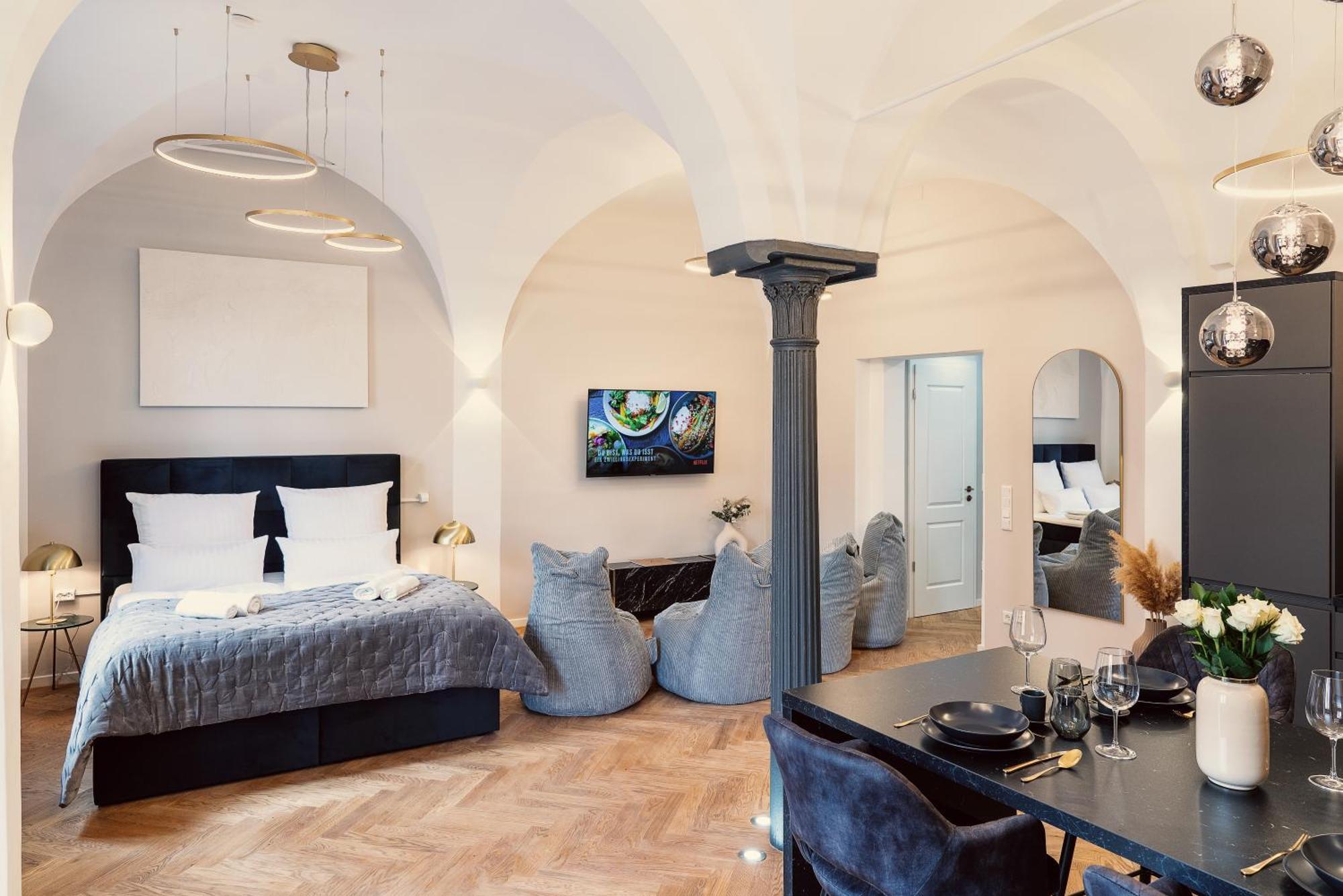 New Luxus Suite I Two Kingbeds I Center Augsburg Buitenkant foto